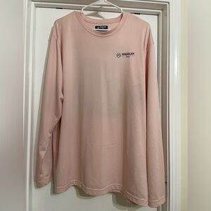 Pink Dry Fit Long Sleeve Fishing Shirt